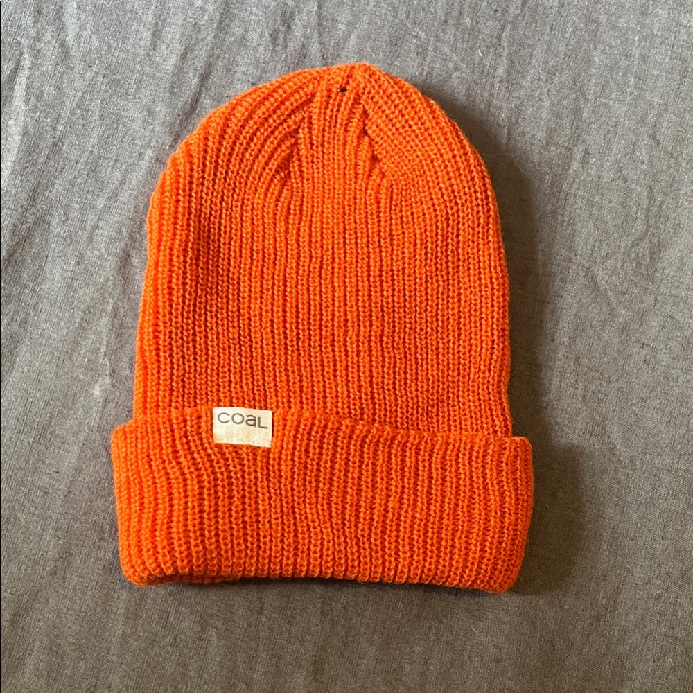 Coal Men's Vibrant Orange Beanie